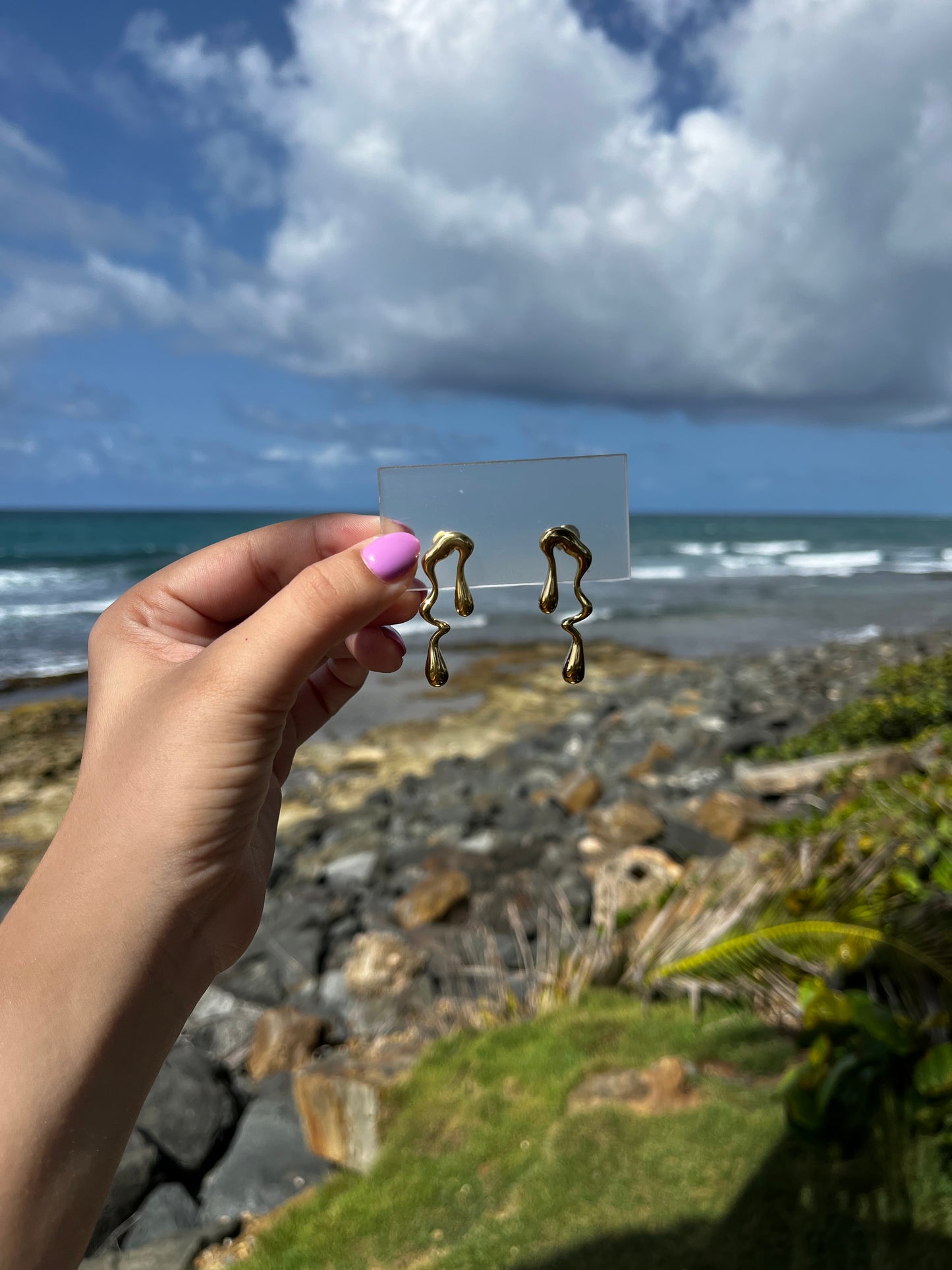 melted earrings✨