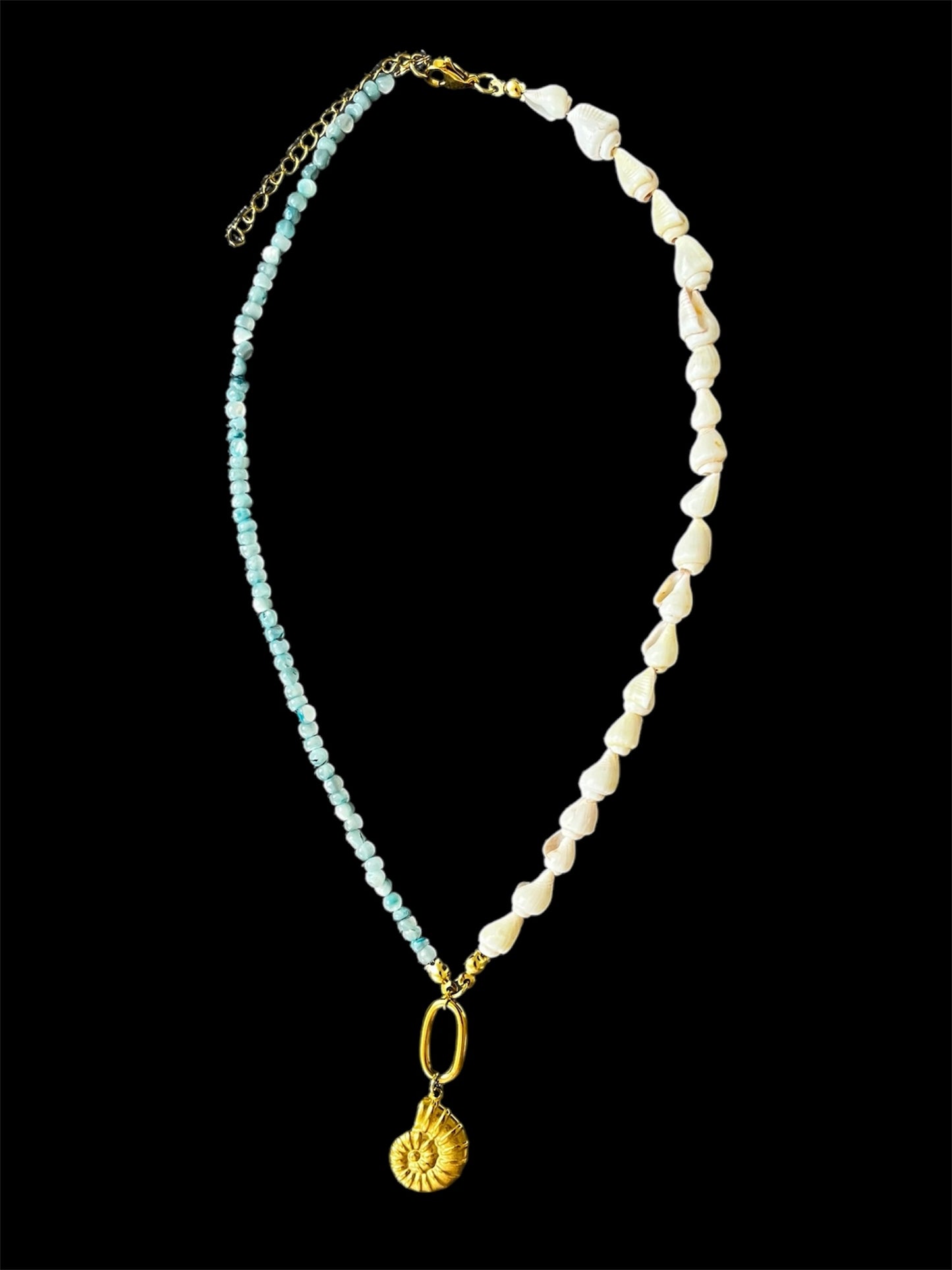 aqua necklace✨