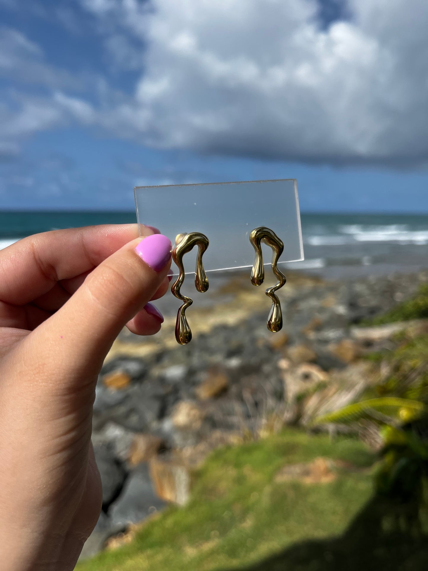 melted earrings✨