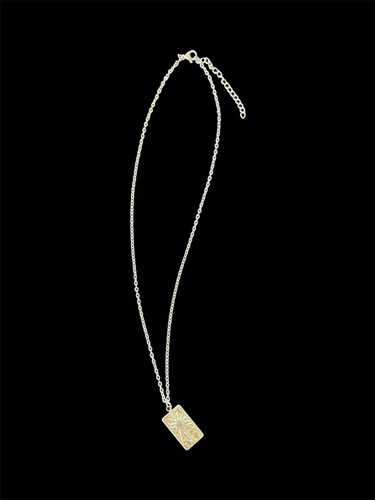 silver necklace✨
