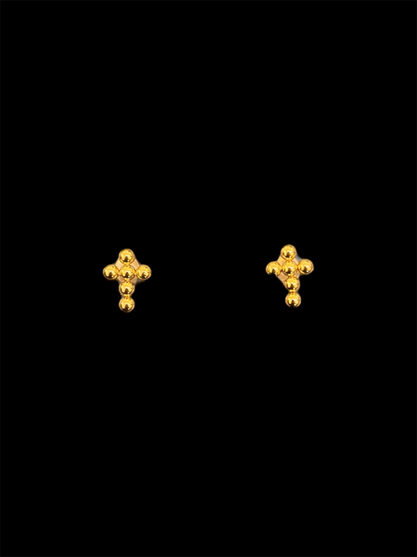 gold bubble earrings trio✨