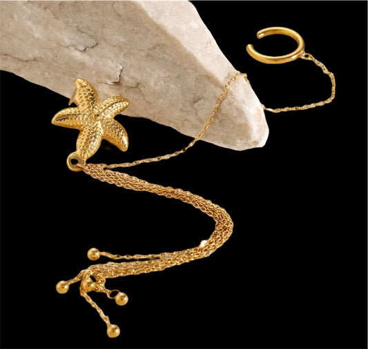 sea star earring✨
