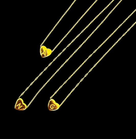 mini initial necklaces✨